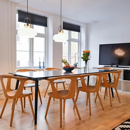 아파트 Sanders Tower - Chic Two-bedroom In Charming 코펜하겐